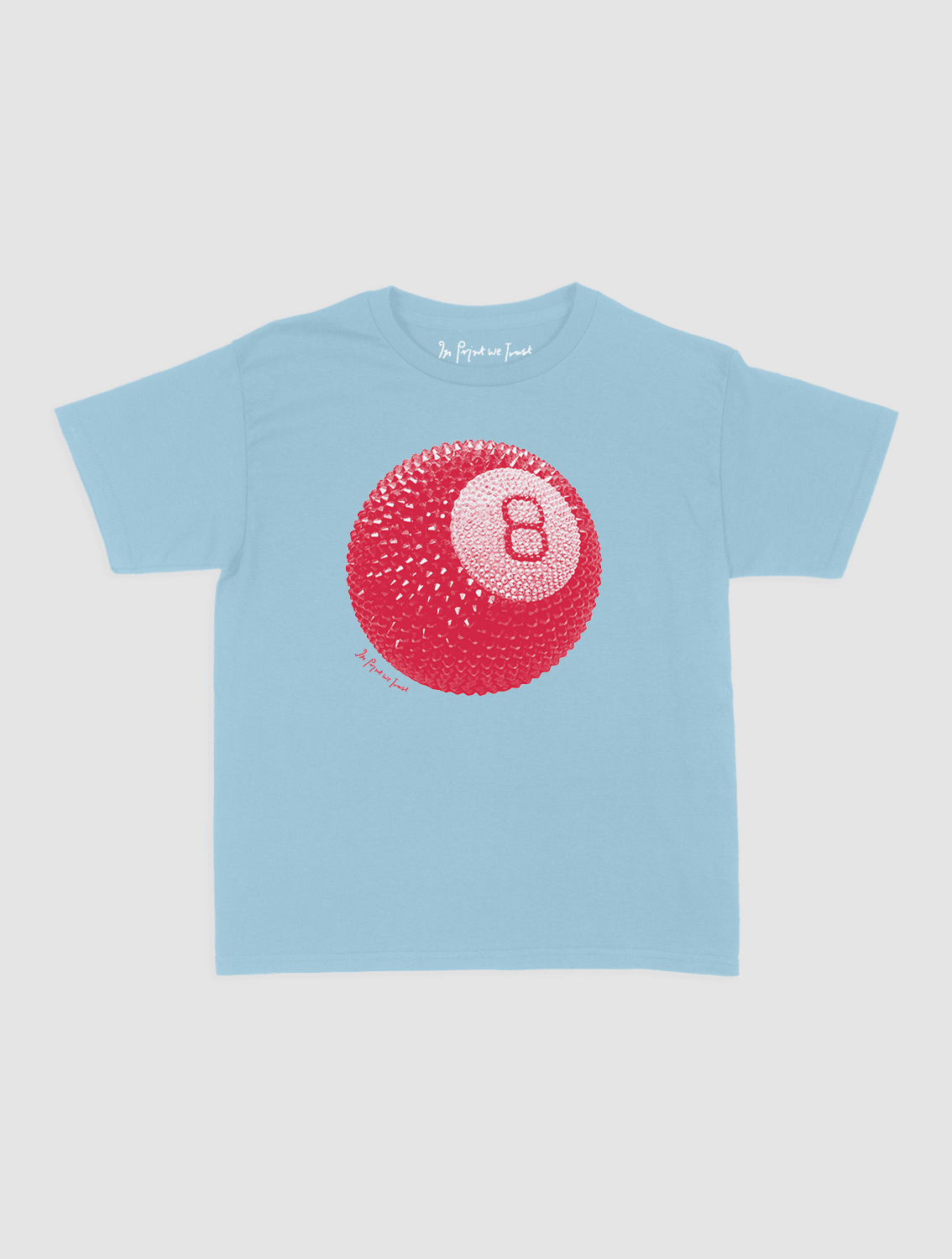 lucky shot baby tee - In Print We Trust