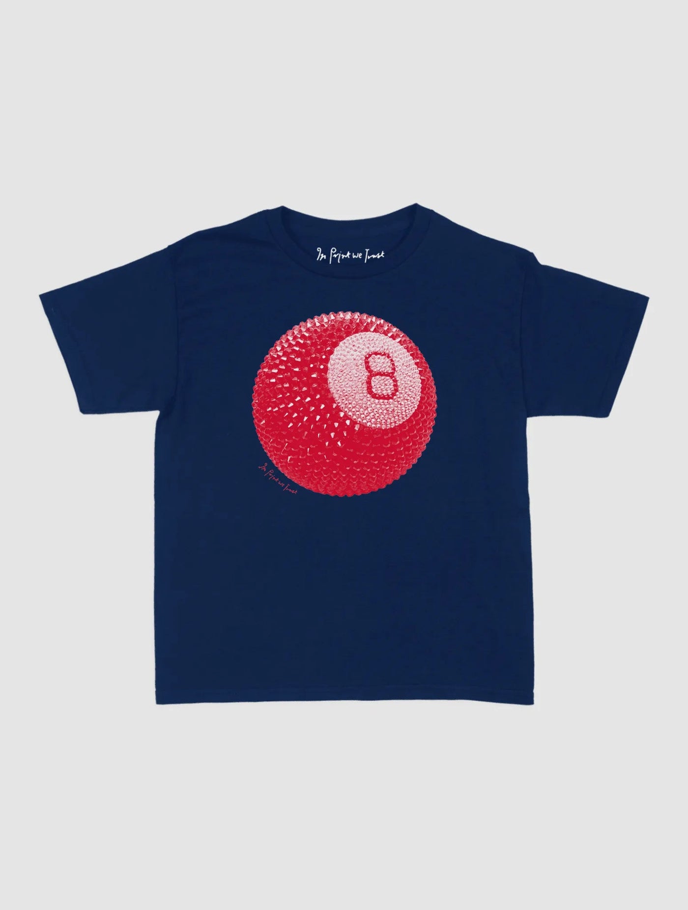 lucky shot baby tee - In Print We Trust