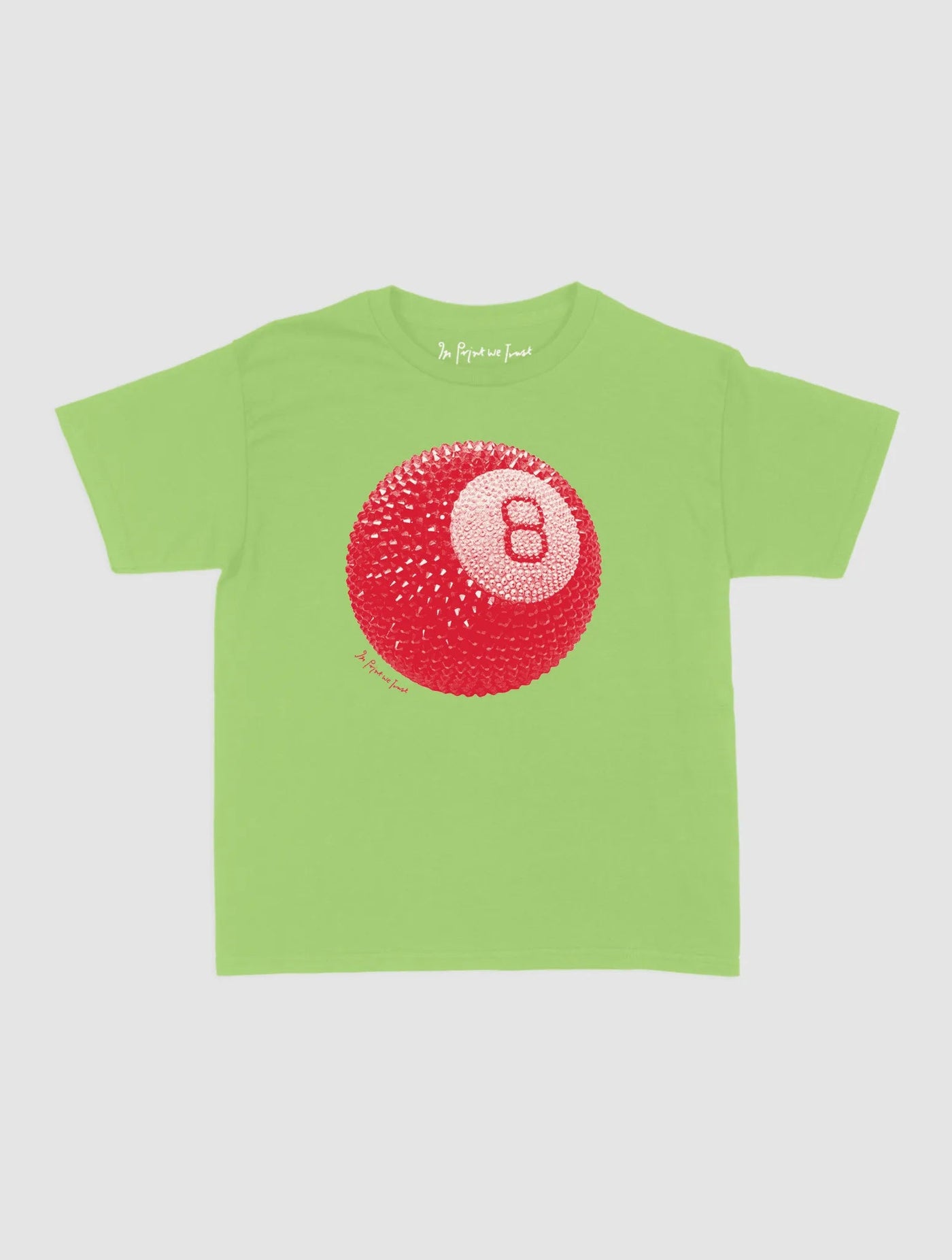 lucky shot baby tee - In Print We Trust