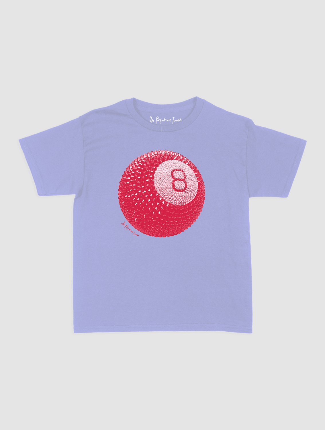 lucky shot baby tee - In Print We Trust