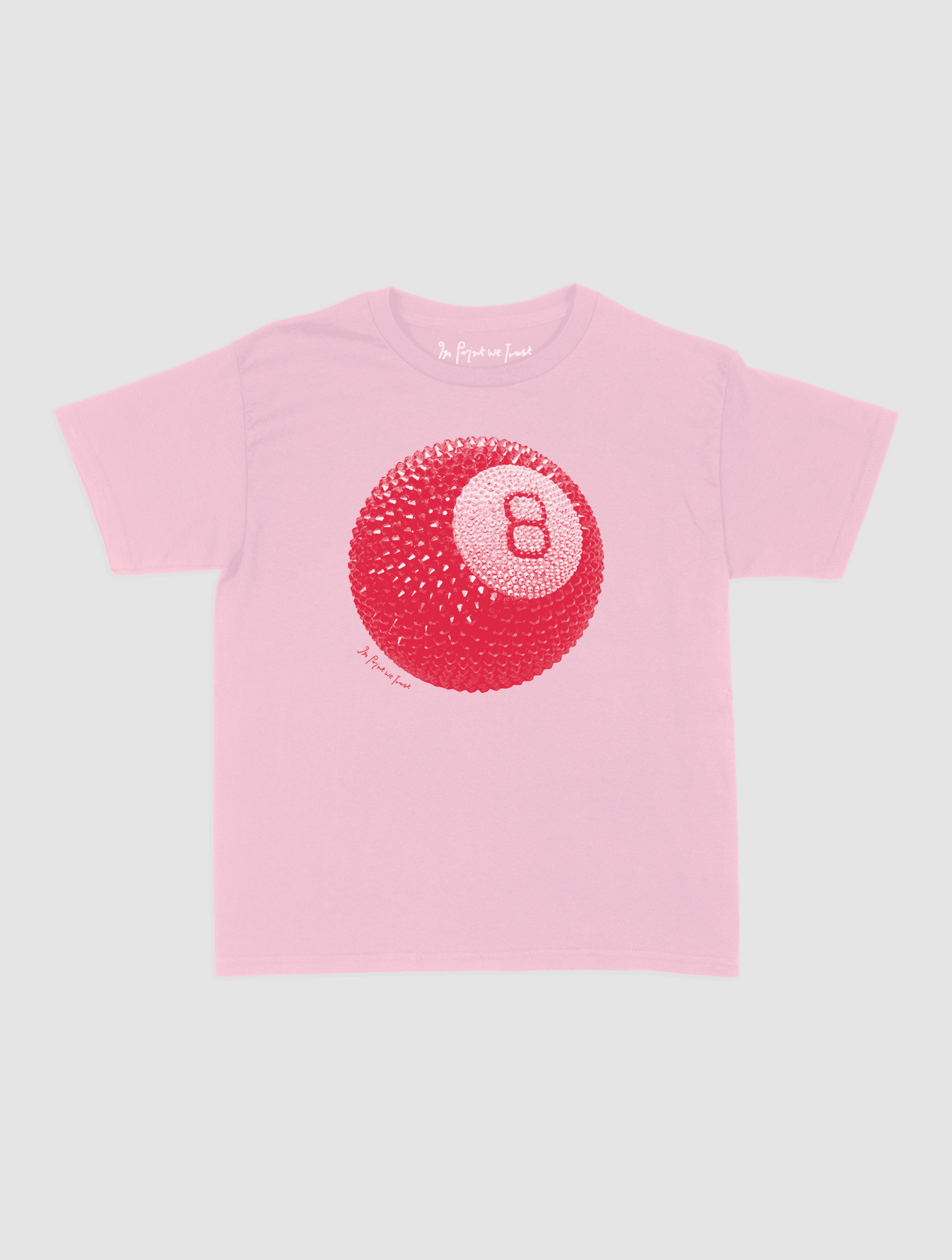 lucky shot baby tee - In Print We Trust