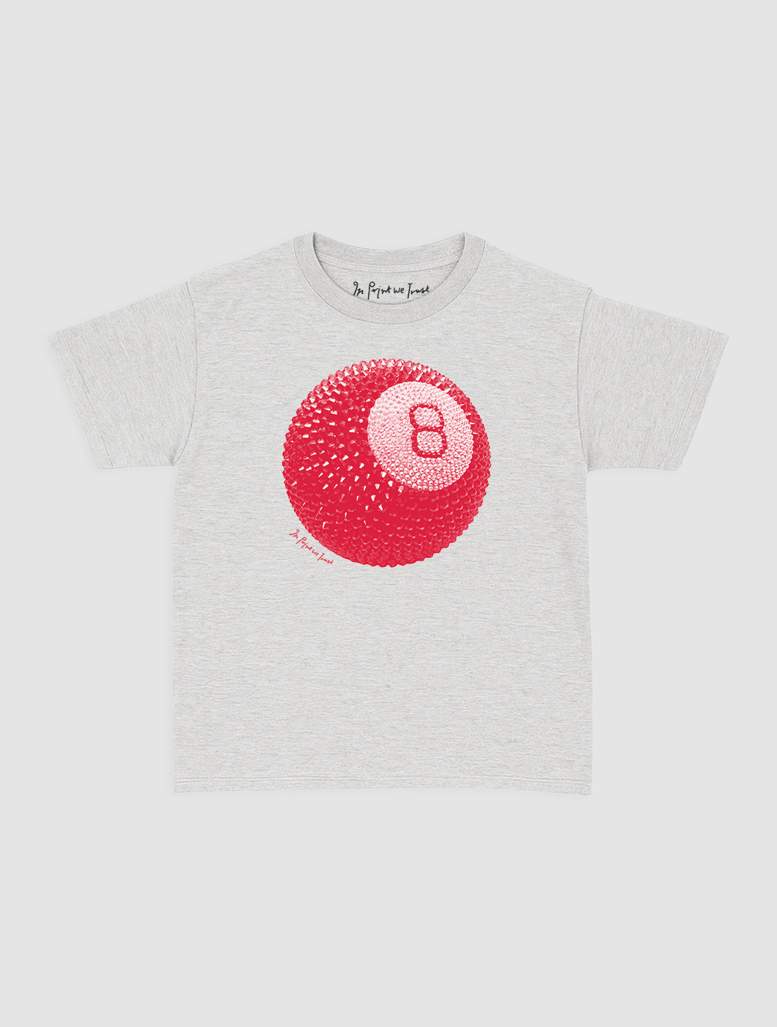 lucky shot baby tee - In Print We Trust