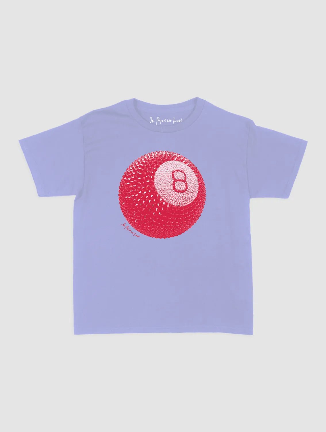lucky shot baby tee - In Print We Trust