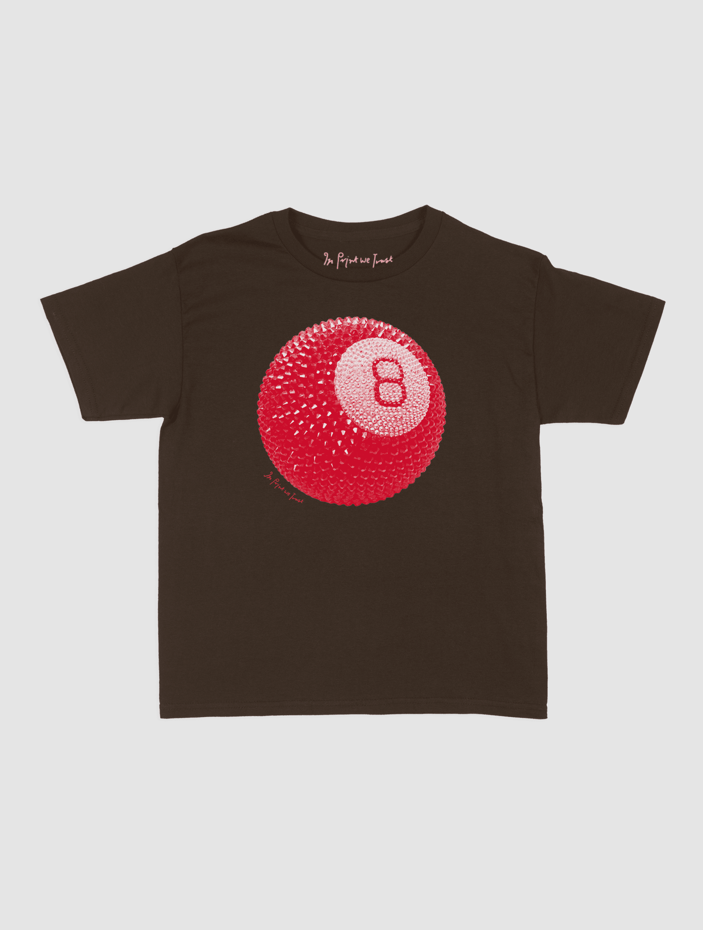 lucky shot baby tee - In Print We Trust