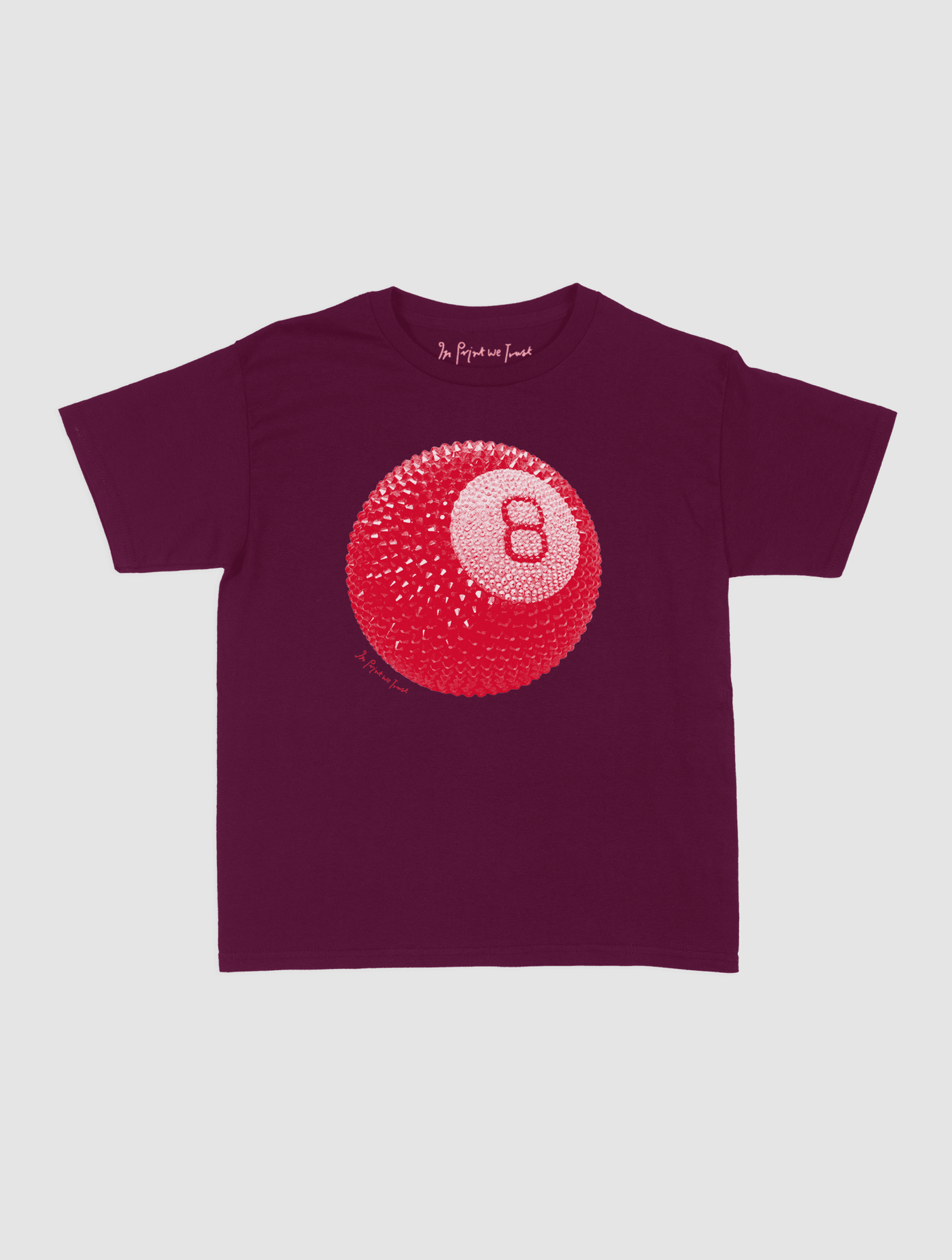 lucky shot baby tee - In Print We Trust