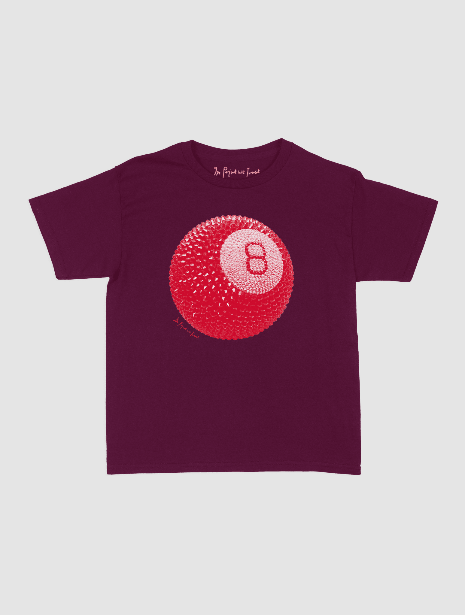 lucky shot baby tee - In Print We Trust