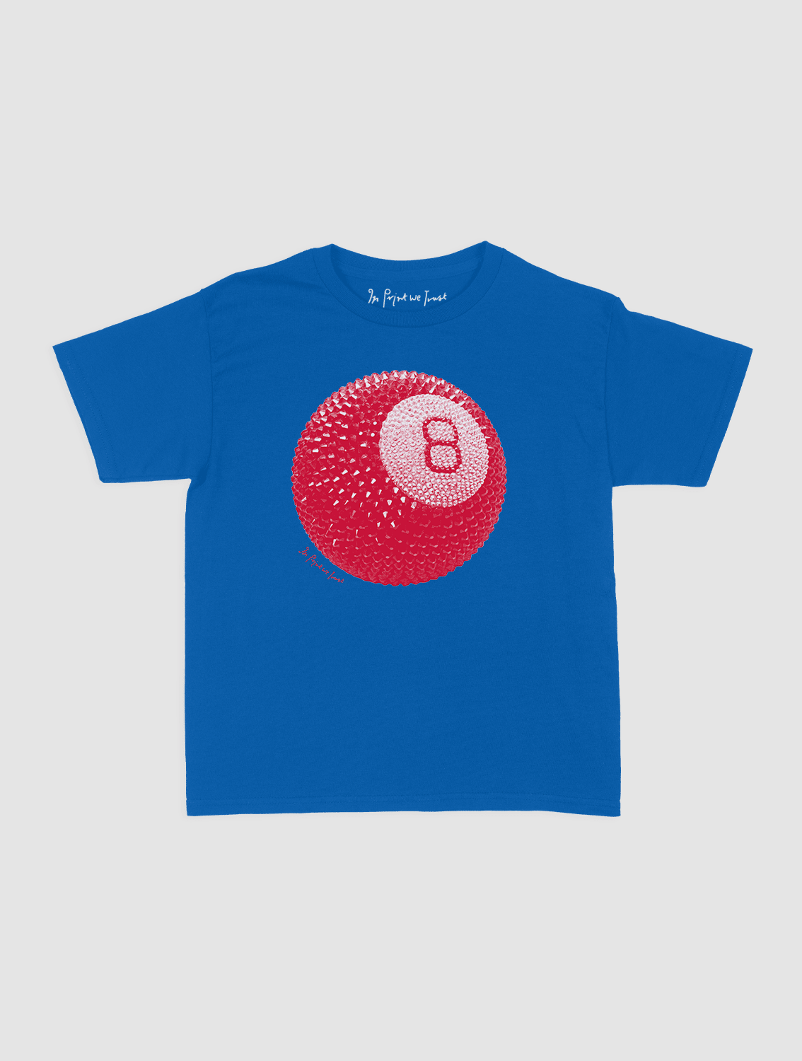 lucky shot baby tee - In Print We Trust