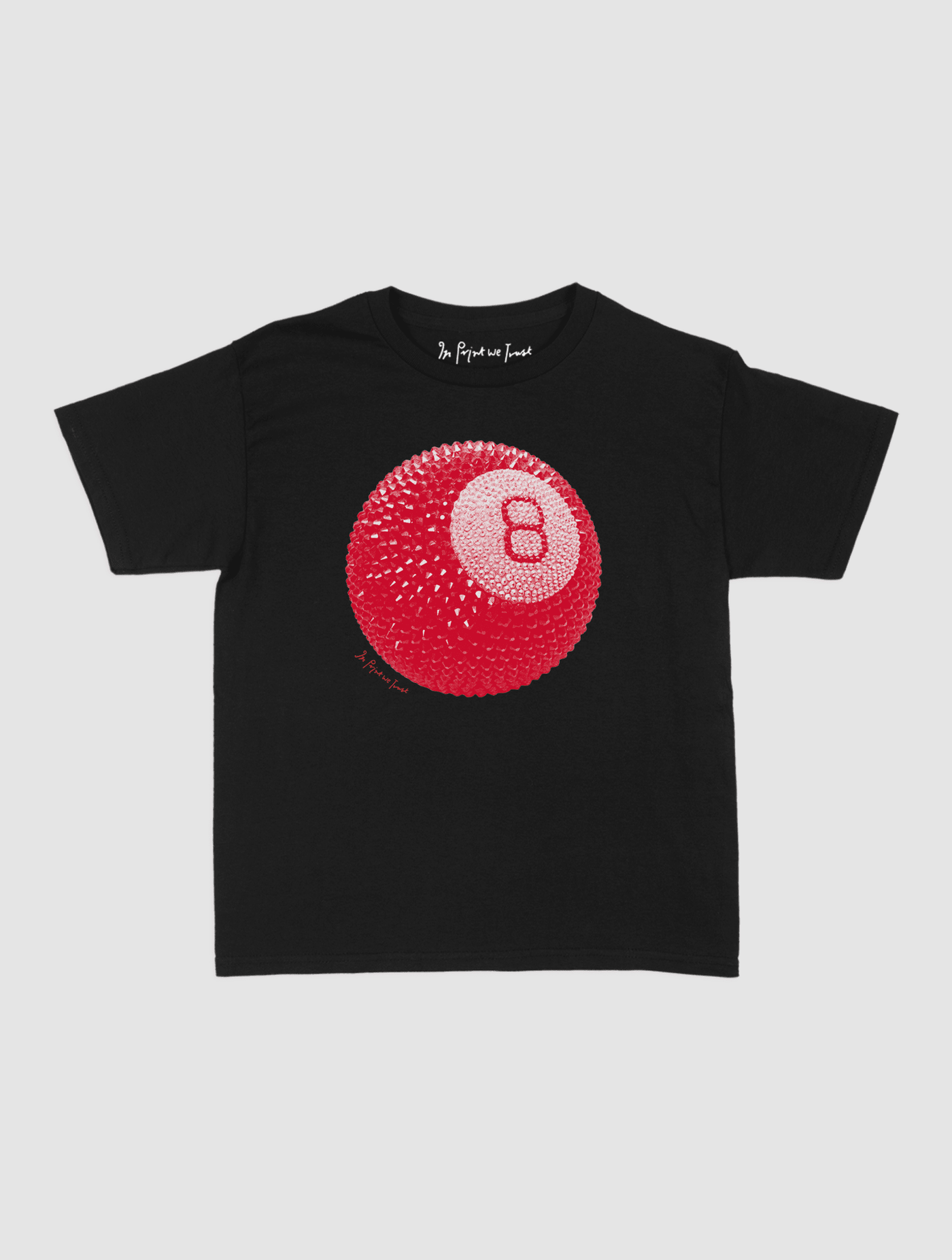 lucky shot baby tee - In Print We Trust