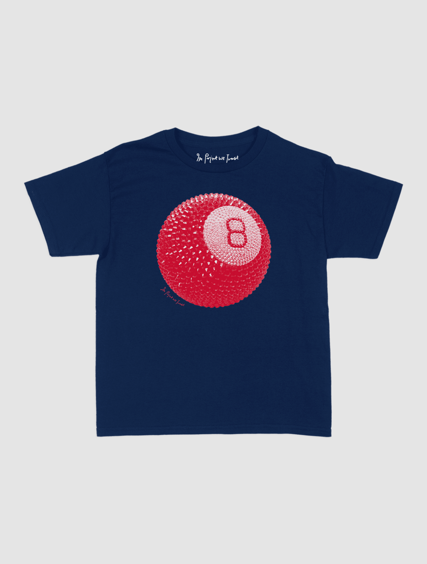 lucky shot baby tee - In Print We Trust