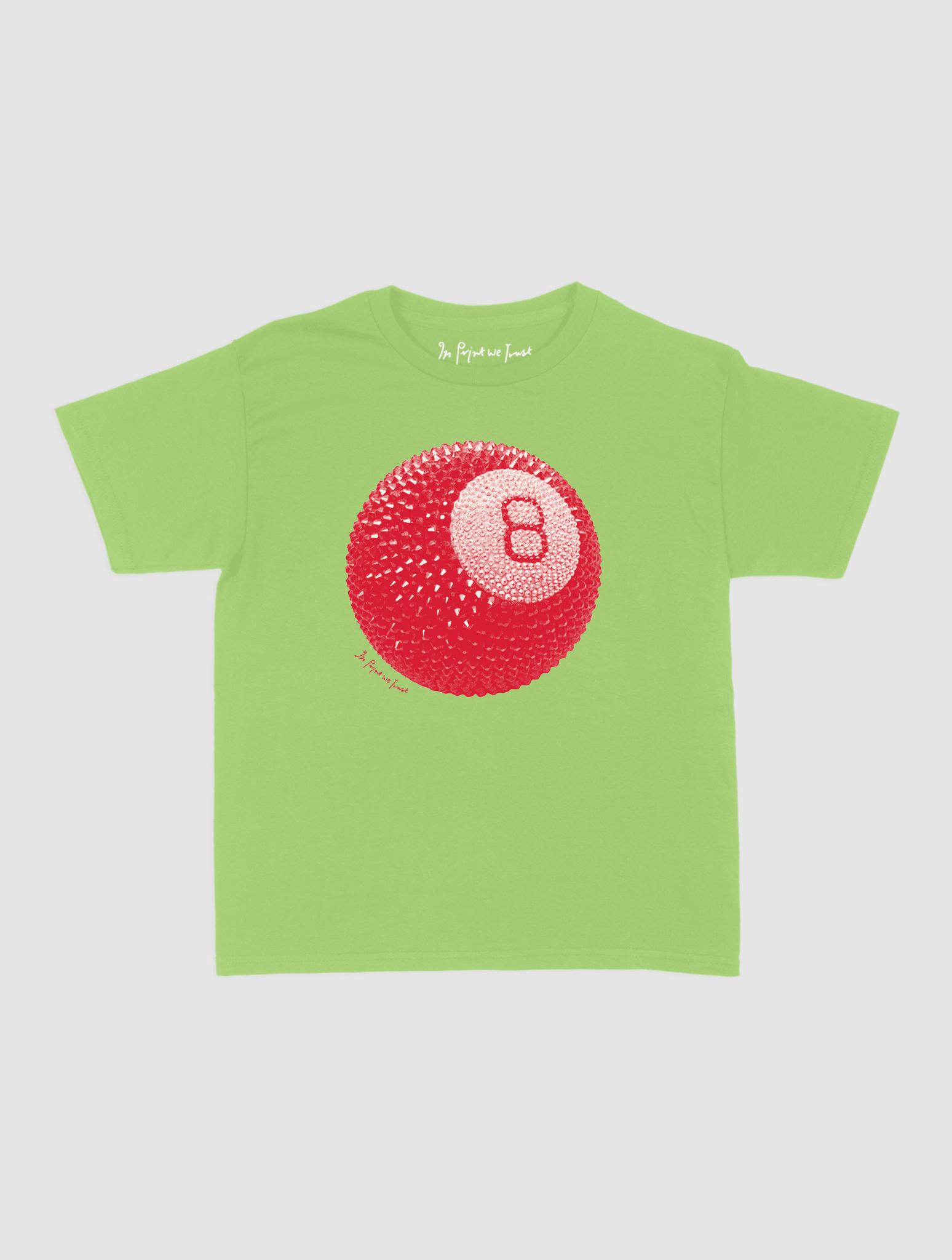 lucky shot baby tee - In Print We Trust