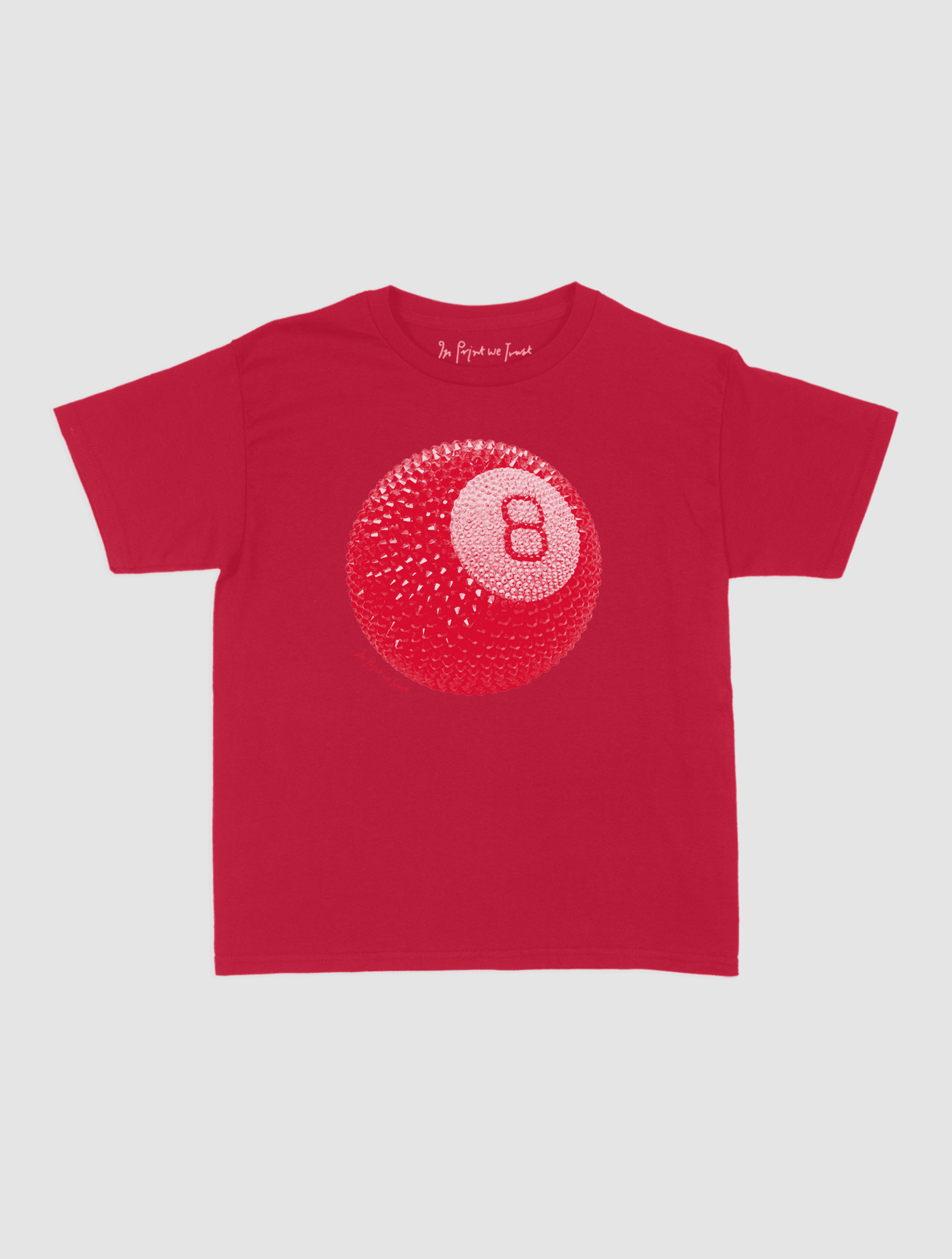 lucky shot baby tee - In Print We Trust
