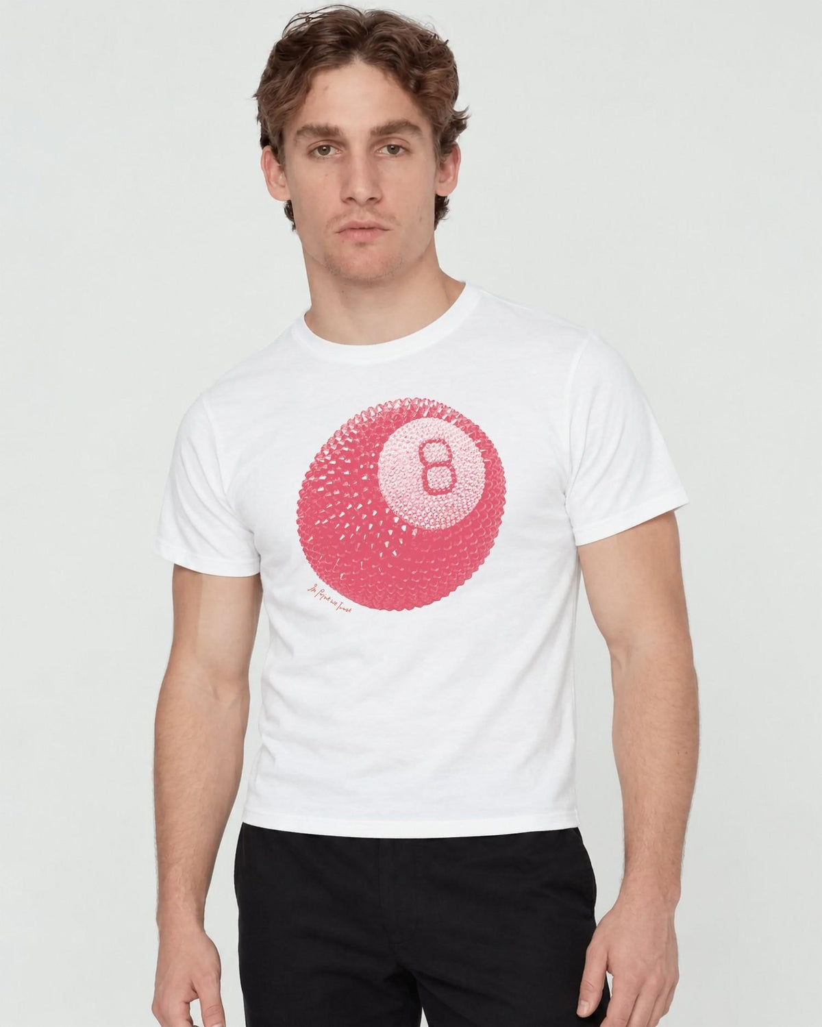 lucky shot baby tee - In Print We Trust