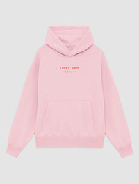 lucky shot pink hoodie - In Print We Trust