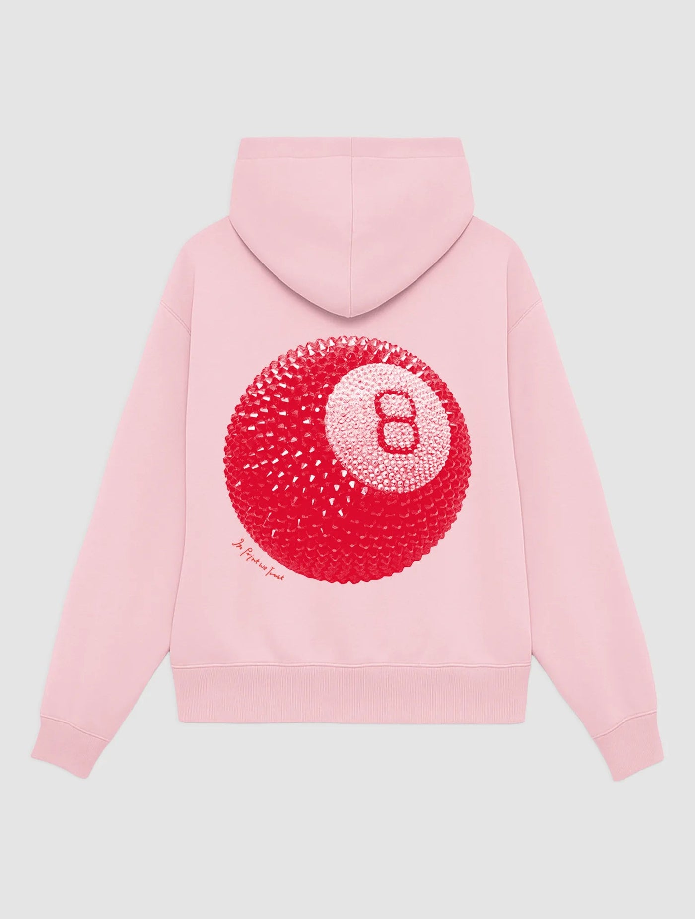 lucky shot pink hoodie - In Print We Trust