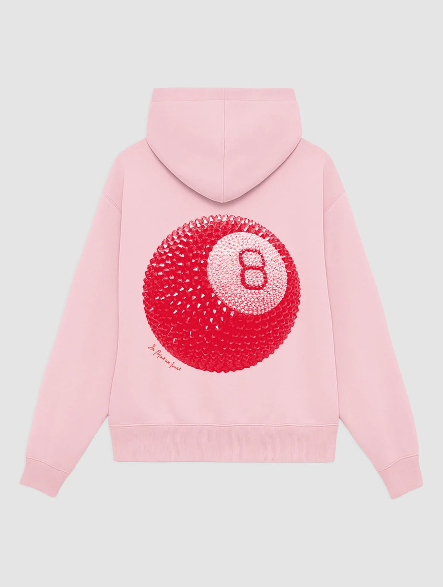 lucky shot pink hoodie - In Print We Trust
