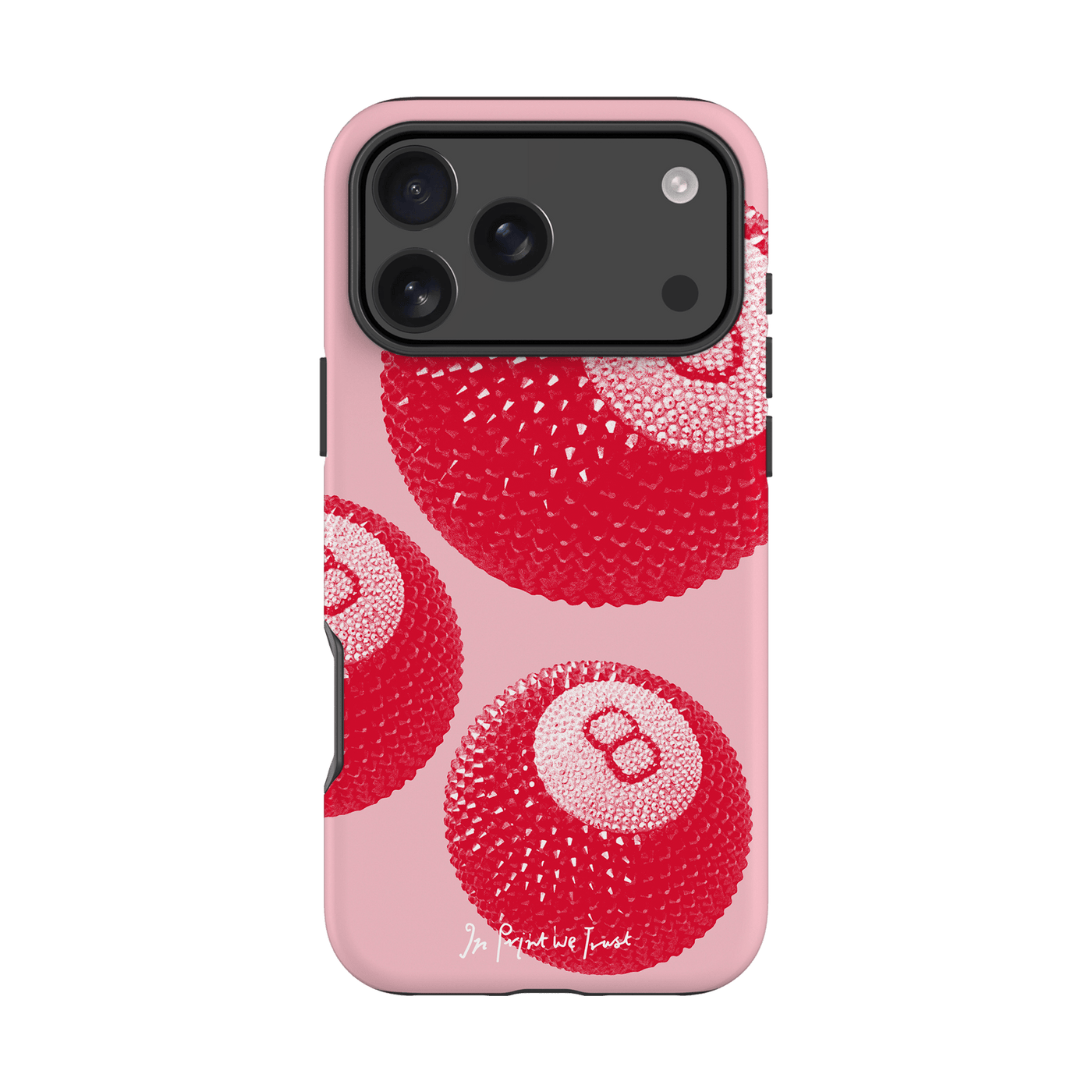 lucky shot tough iPhone case - In Print We Trust