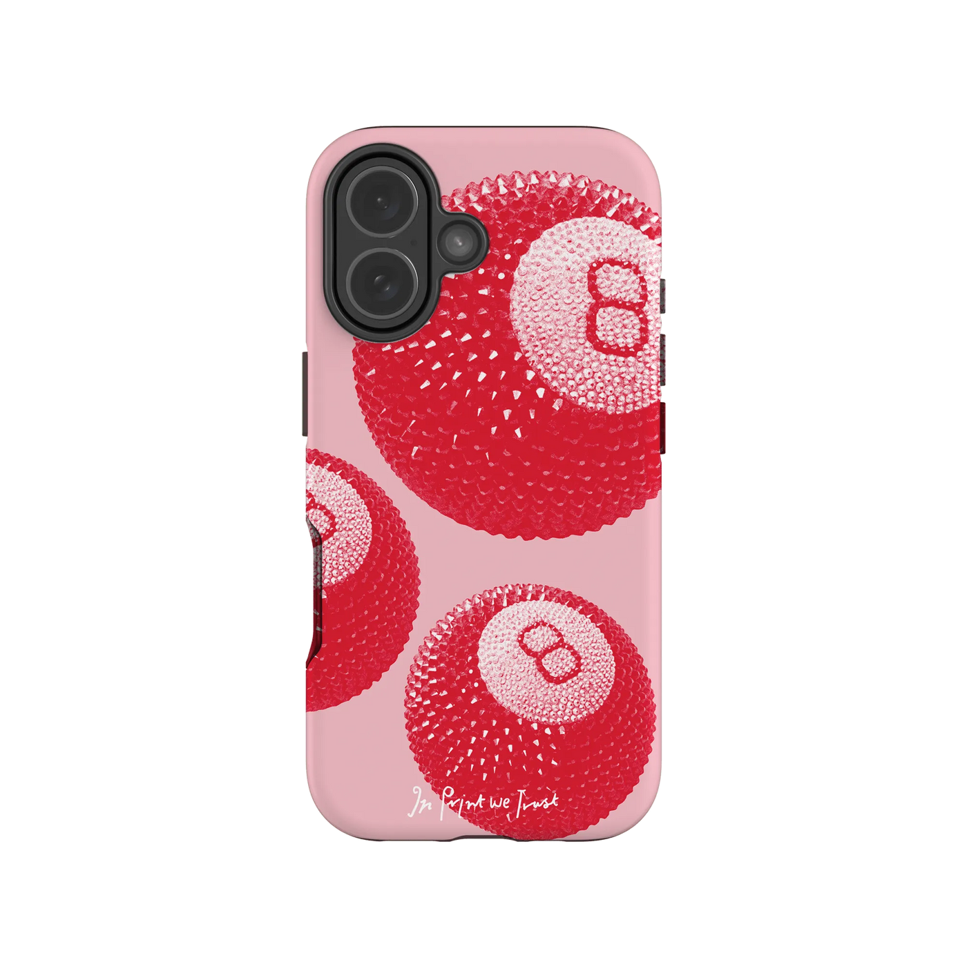 lucky shot tough iPhone case - In Print We Trust