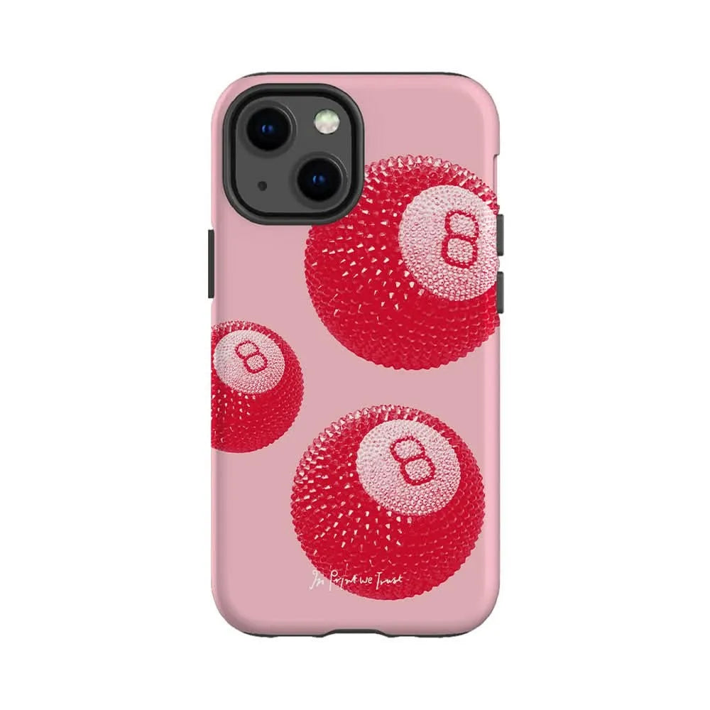 lucky shot tough iPhone case - In Print We Trust