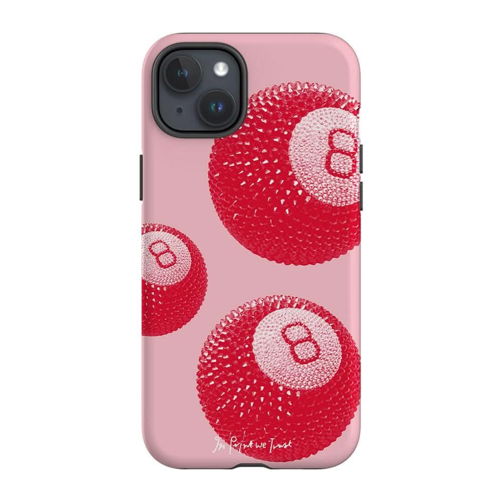 lucky shot tough iPhone case - In Print We Trust