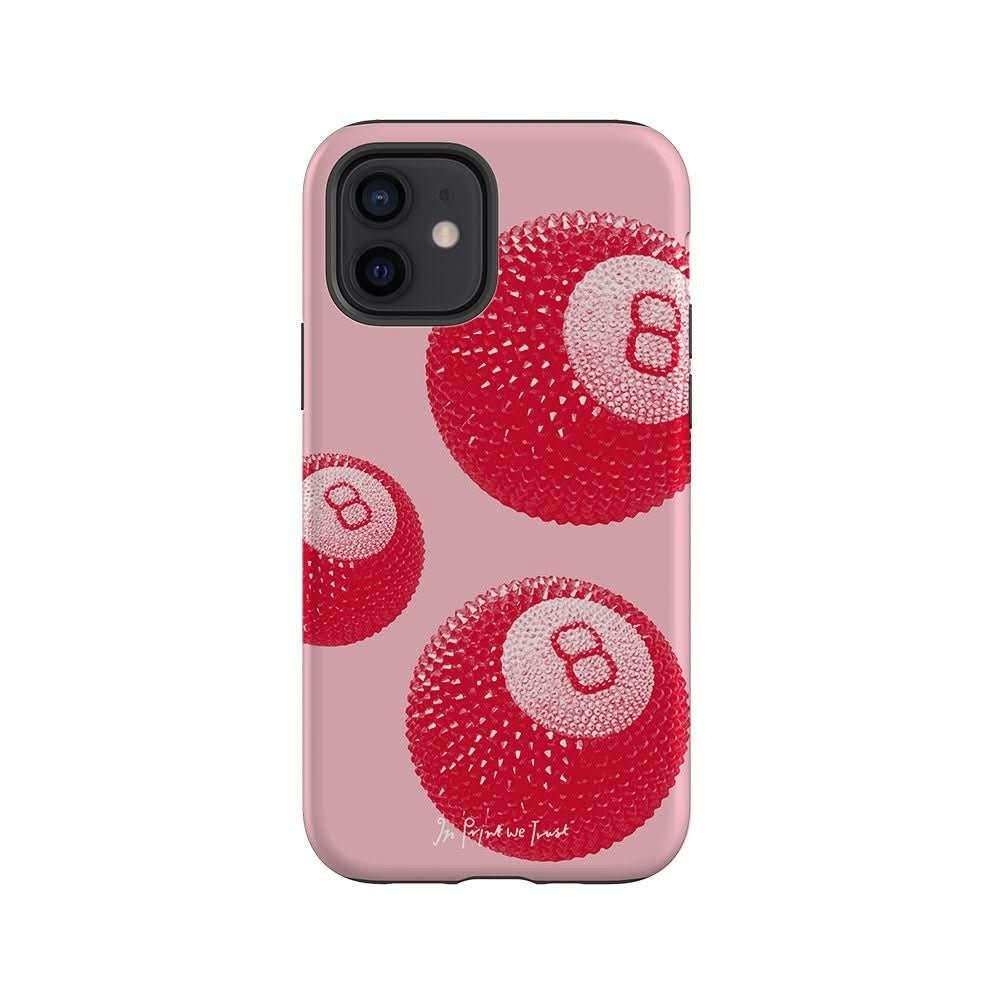 lucky shot tough iPhone case - In Print We Trust