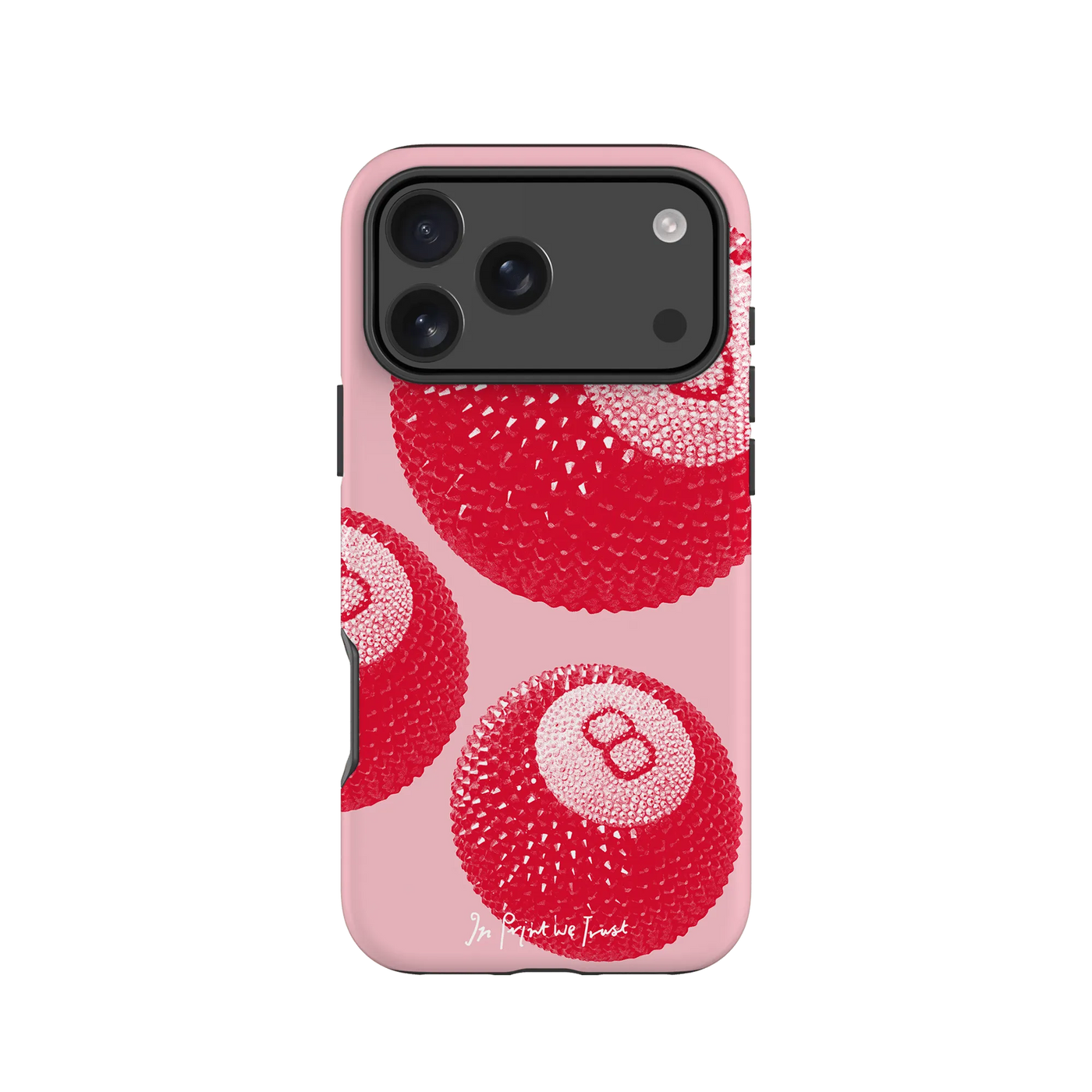 lucky shot tough iPhone case - In Print We Trust