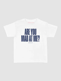 mad at me baby tee - In Print We Trust