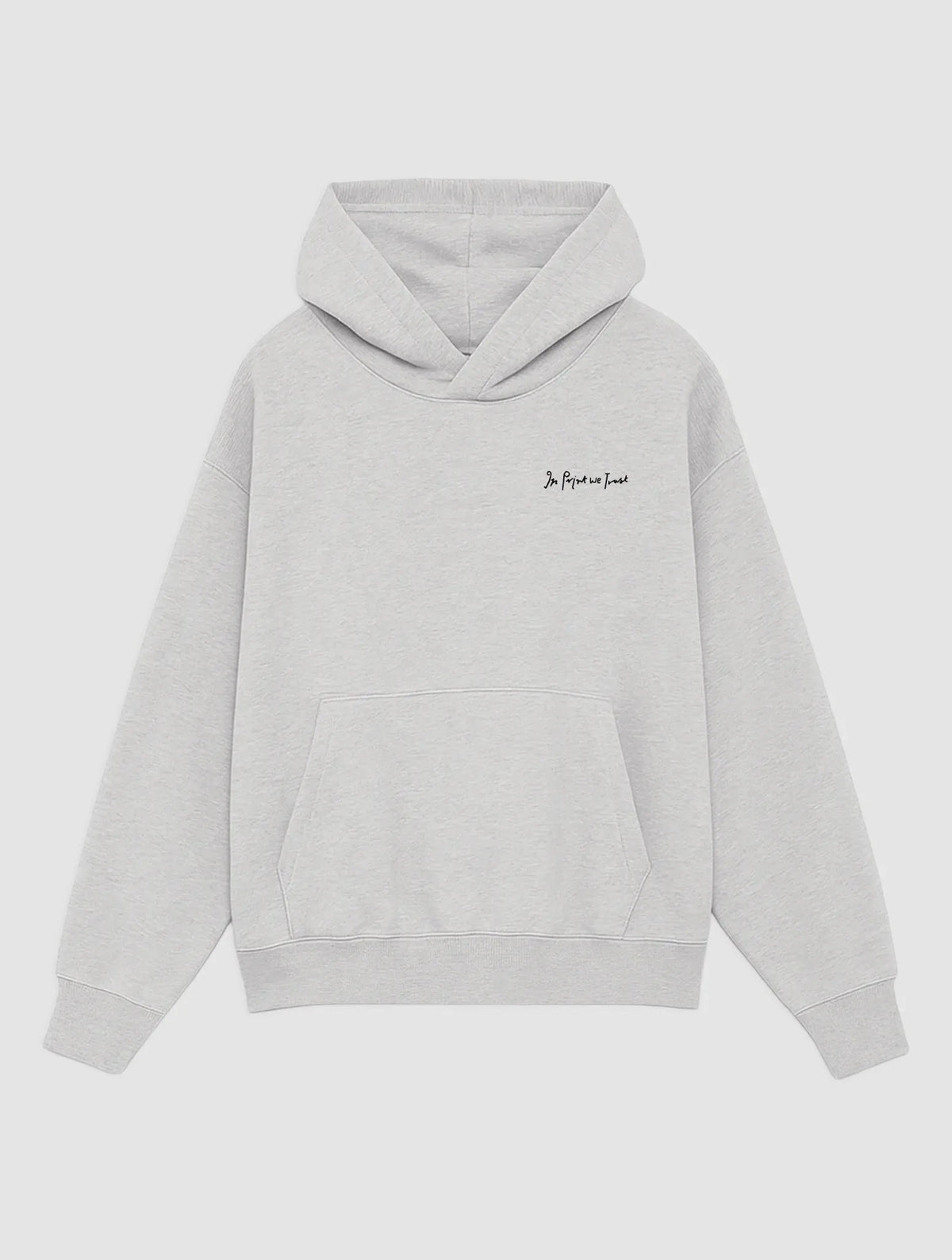 magic carpet grey hoodie - In Print We Trust