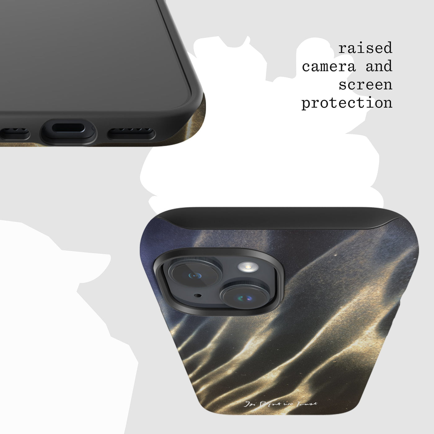 magic tough iPhone case - In Print We Trust