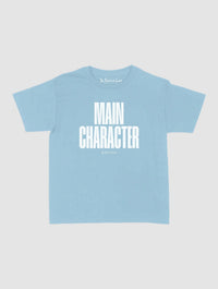 main character baby tee - In Print We Trust