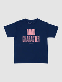 main character baby tee - In Print We Trust