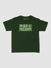 make a million baby tee - In Print We Trust