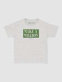 make a million baby tee - In Print We Trust