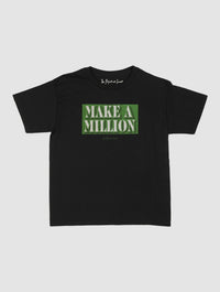 make a million baby tee - In Print We Trust