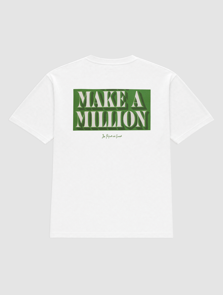 make a million heavyweight tee - In Print We Trust