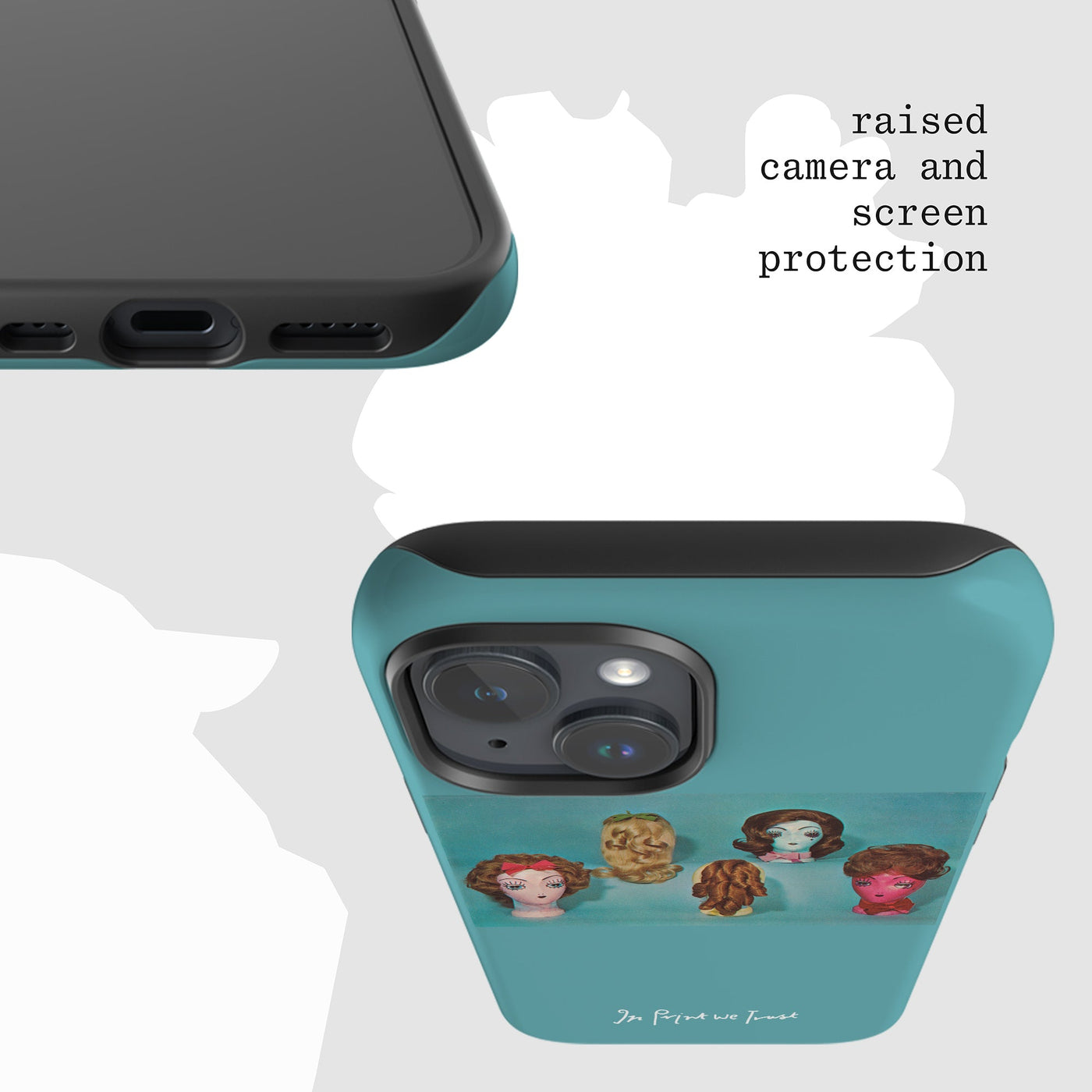 mannequin tough iPhone case - In Print We Trust