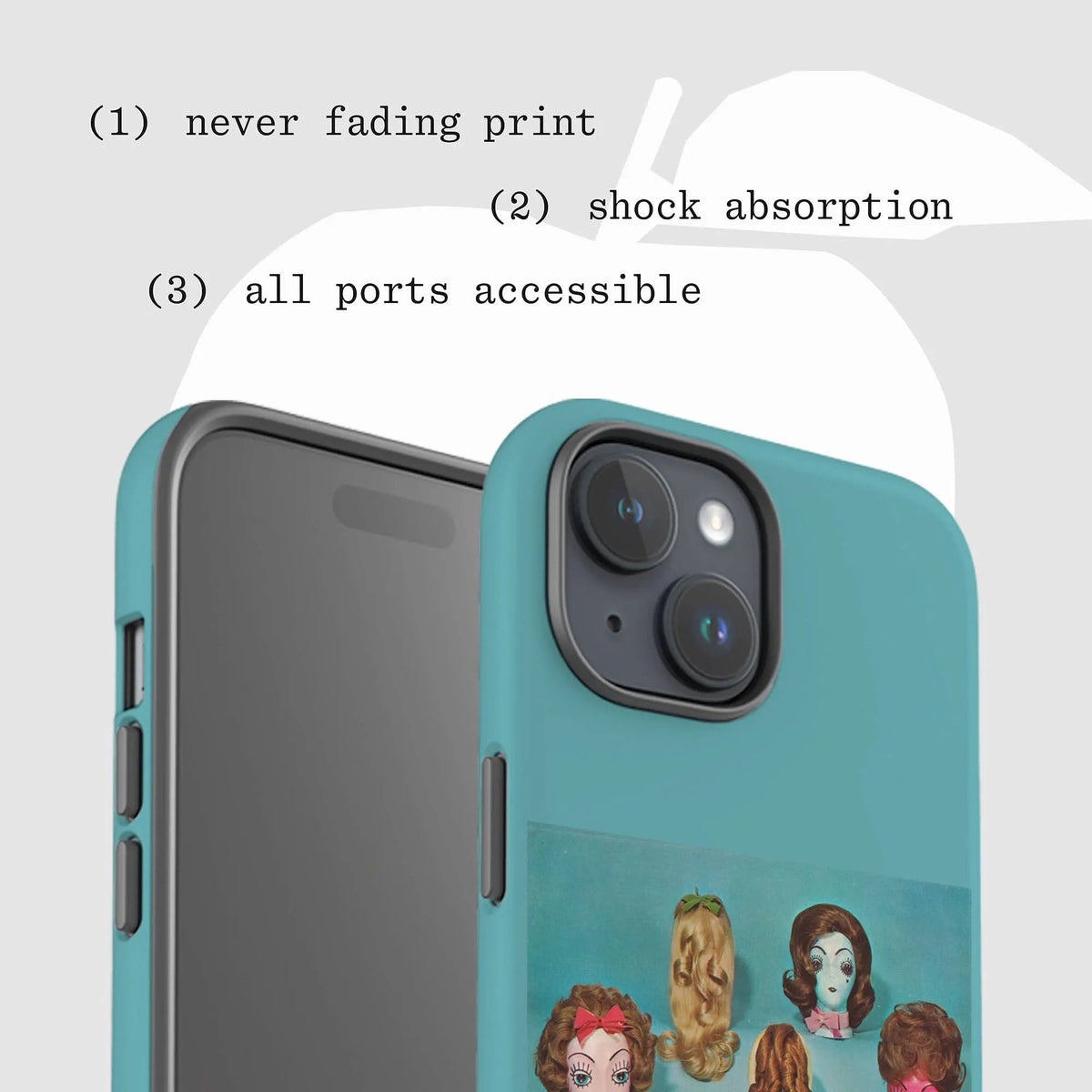 mannequin tough iPhone case - In Print We Trust