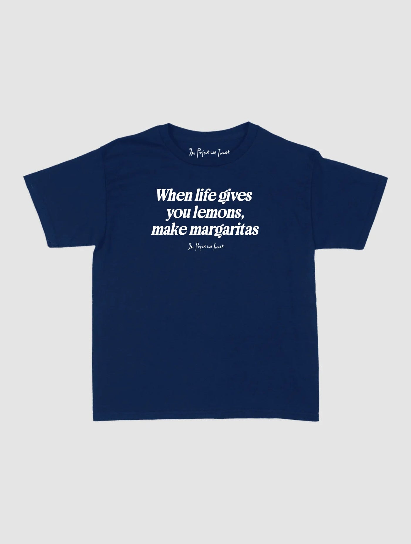 margaritas baby tee - In Print We Trust