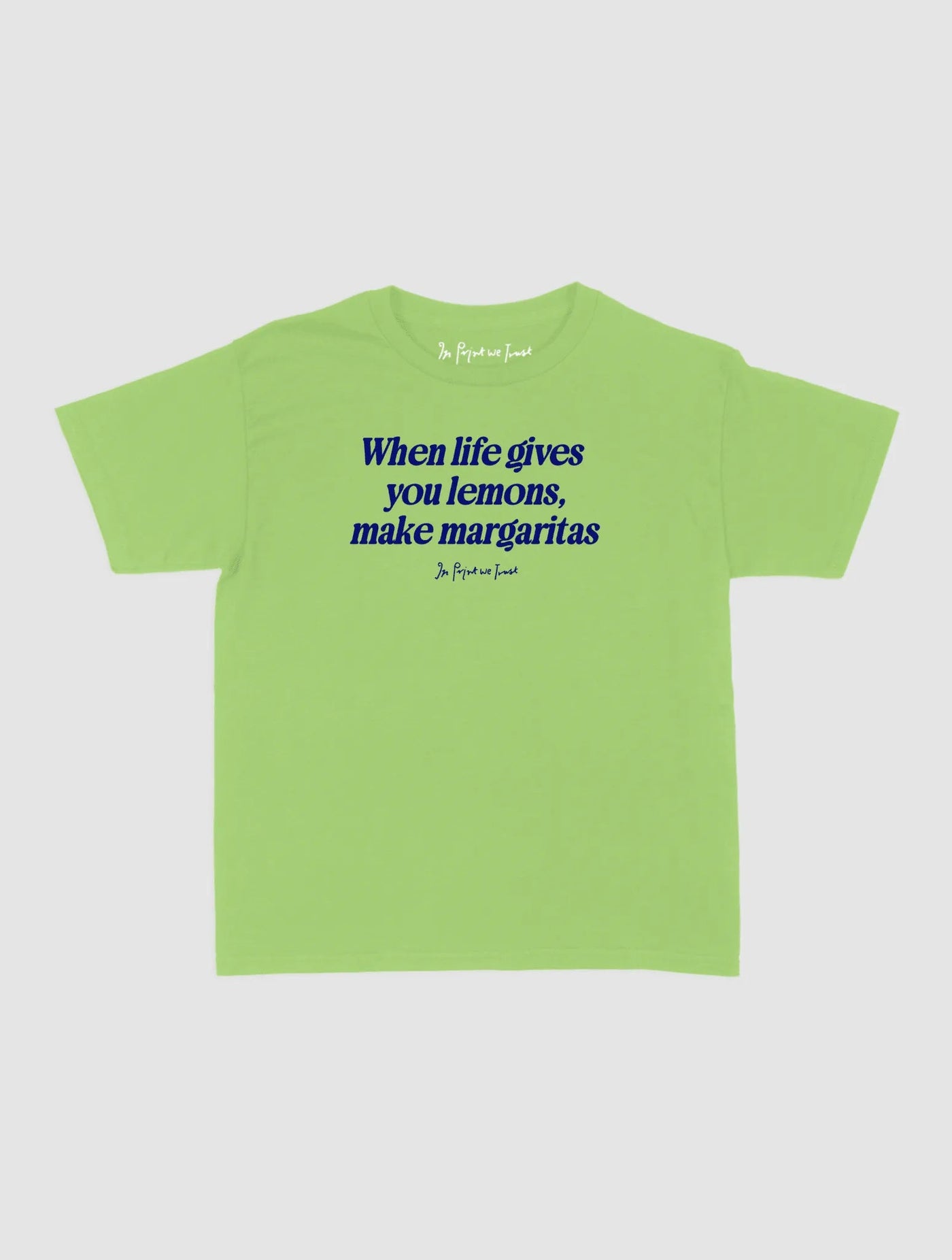 margaritas baby tee - In Print We Trust