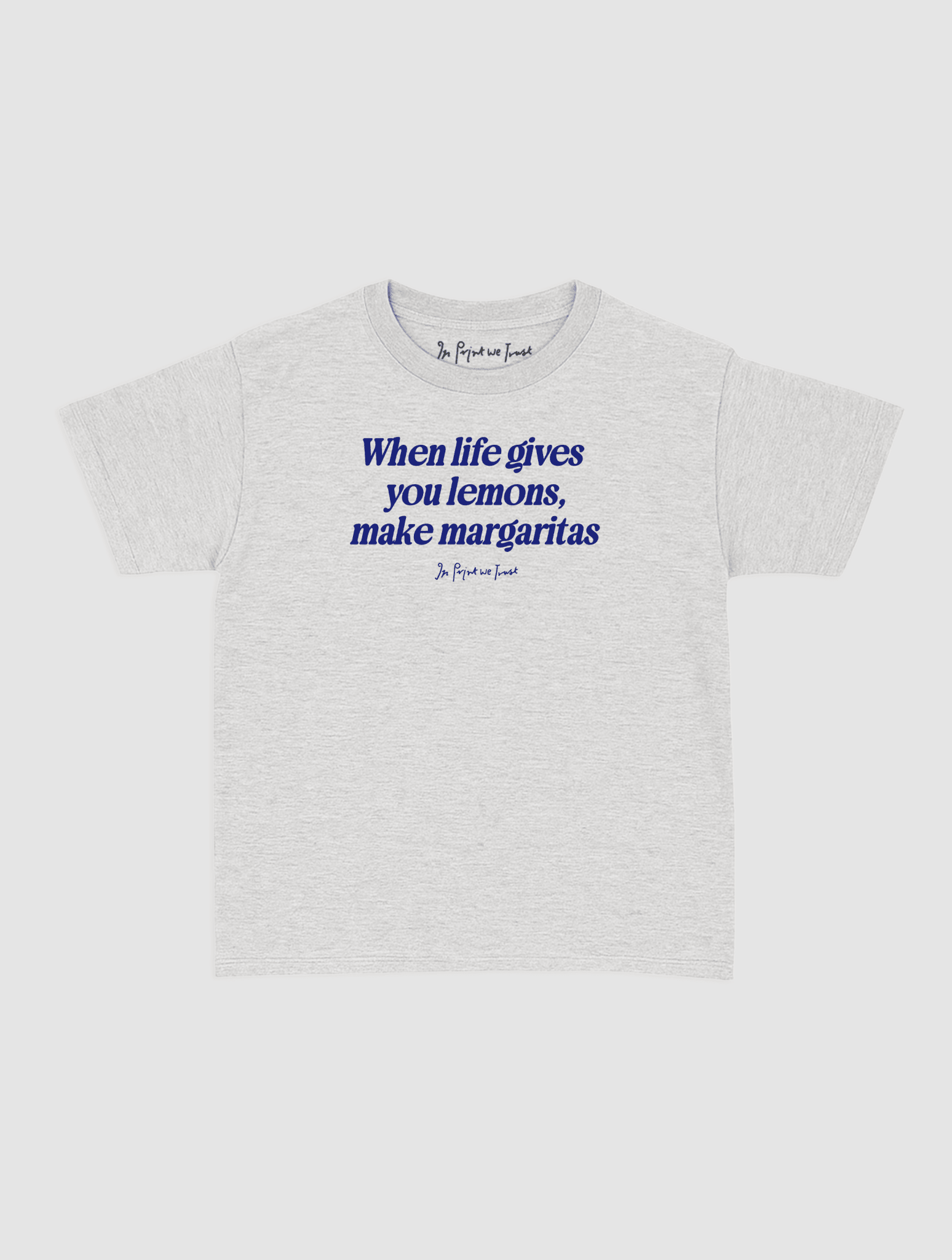 margaritas baby tee - In Print We Trust