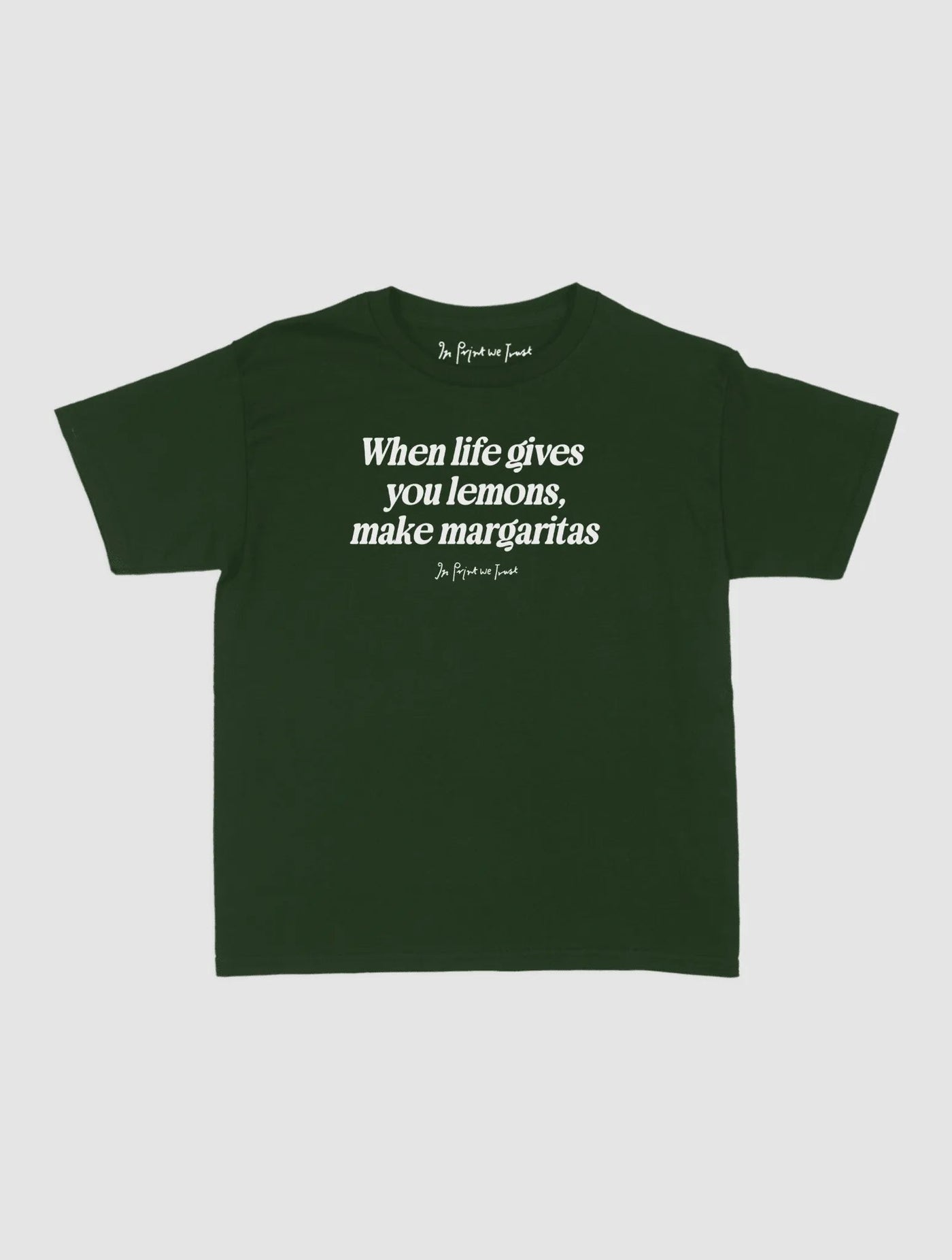 margaritas baby tee - In Print We Trust