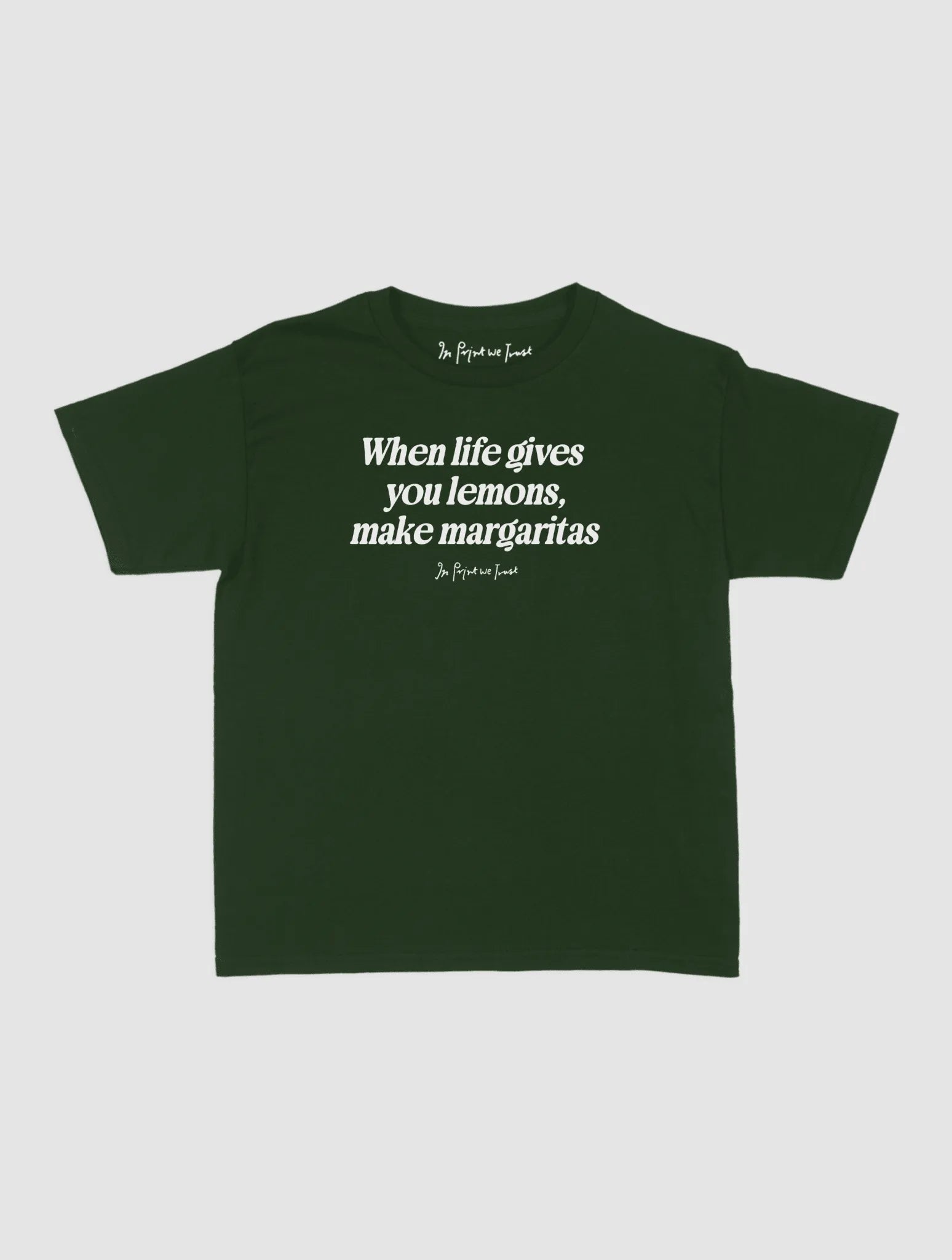 margaritas baby tee - In Print We Trust