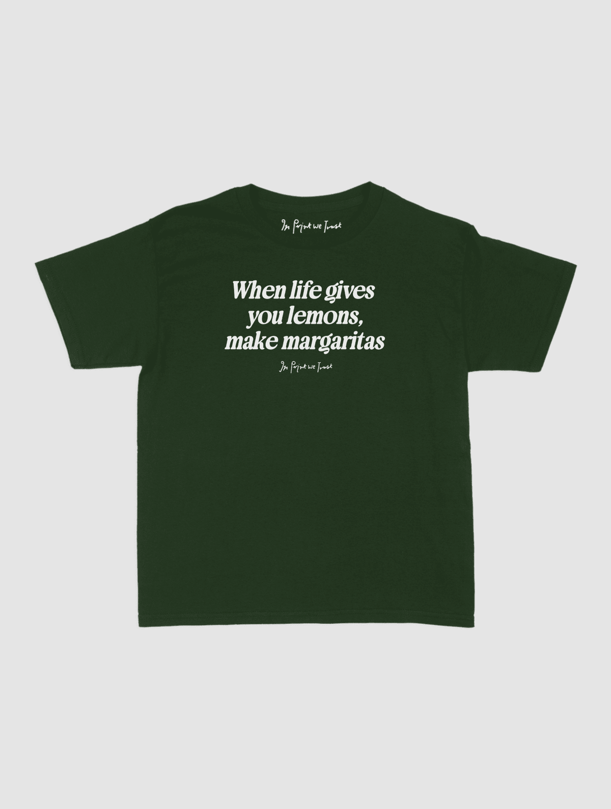 margaritas baby tee - In Print We Trust