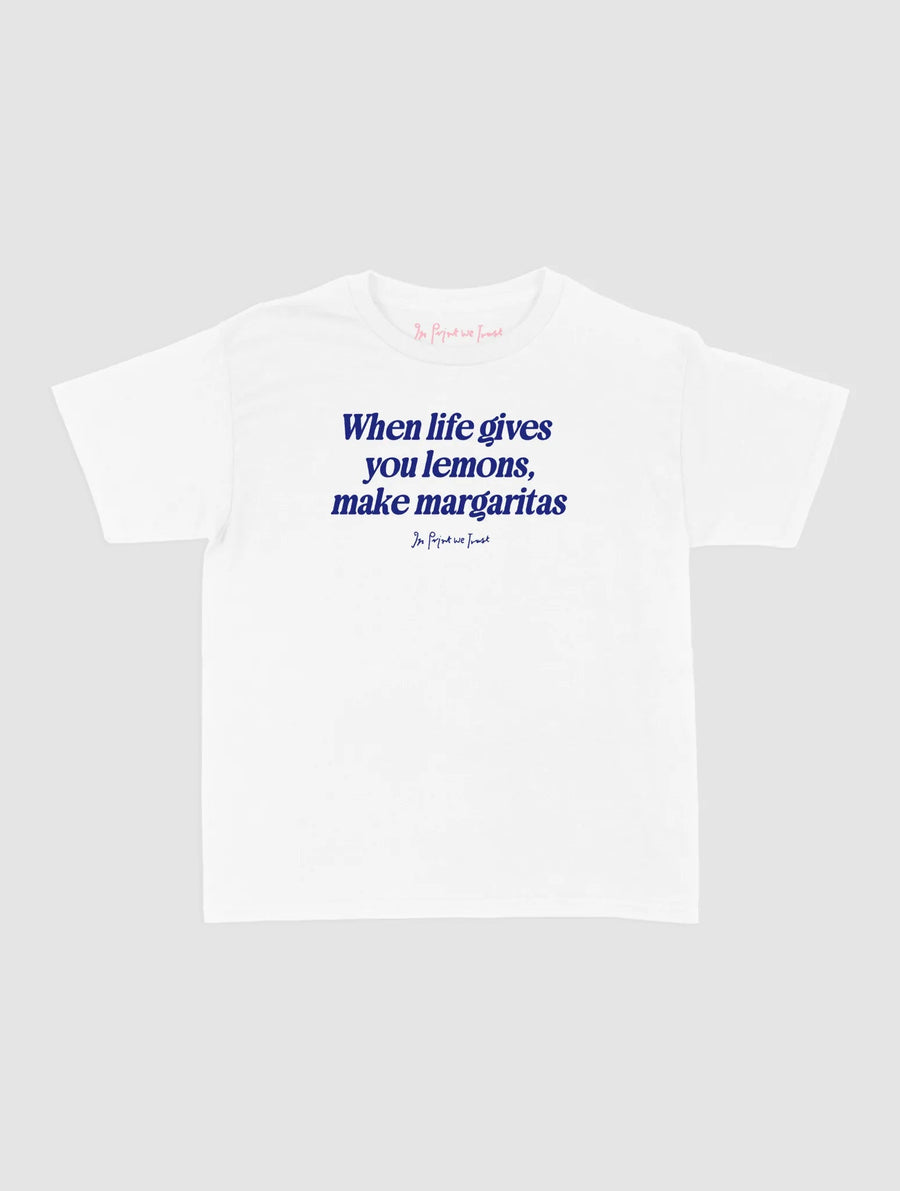 margaritas baby tee - In Print We Trust