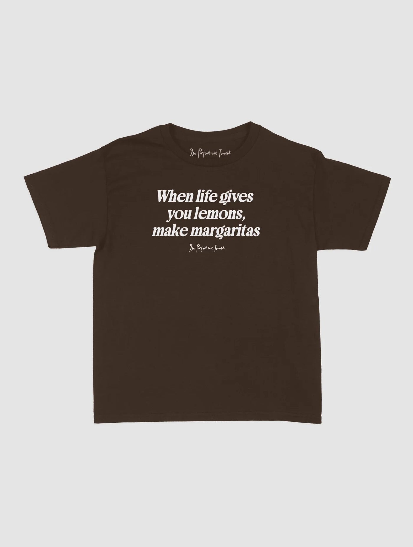 margaritas baby tee - In Print We Trust
