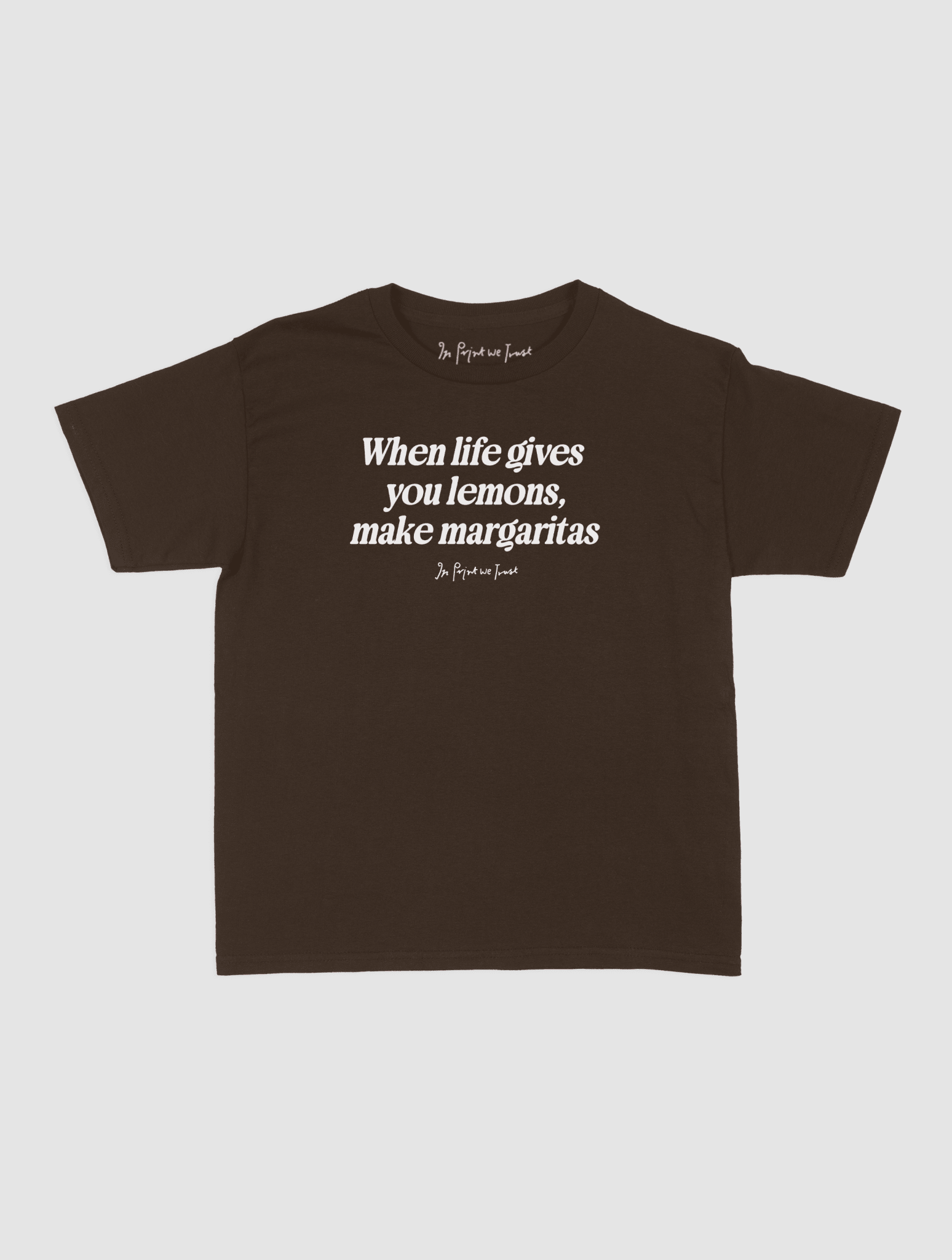 margaritas baby tee - In Print We Trust