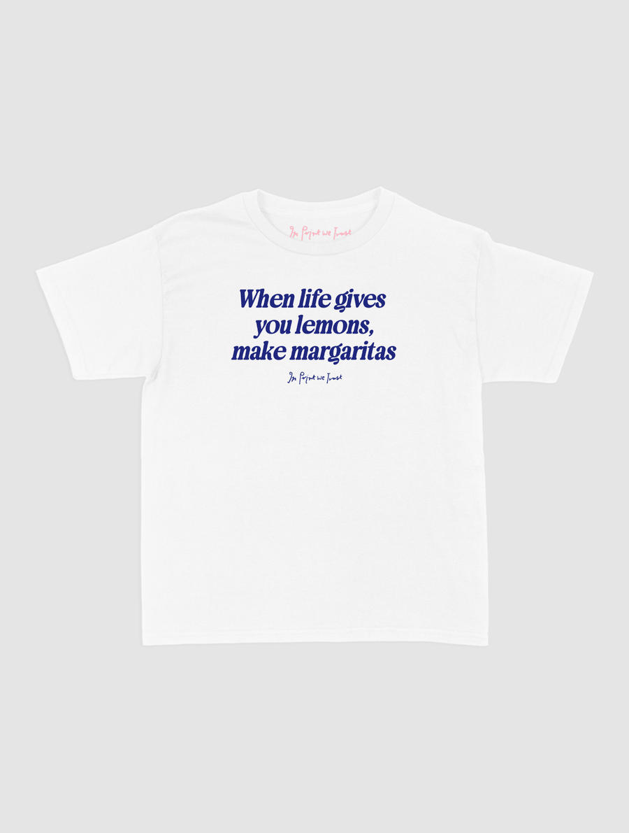 margaritas baby tee - In Print We Trust