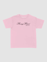 marriage material baby tee - In Print We Trust