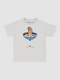 martini girl baby tee - In Print We Trust