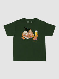 masked lady baby tee - In Print We Trust