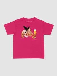 masked lady baby tee - In Print We Trust